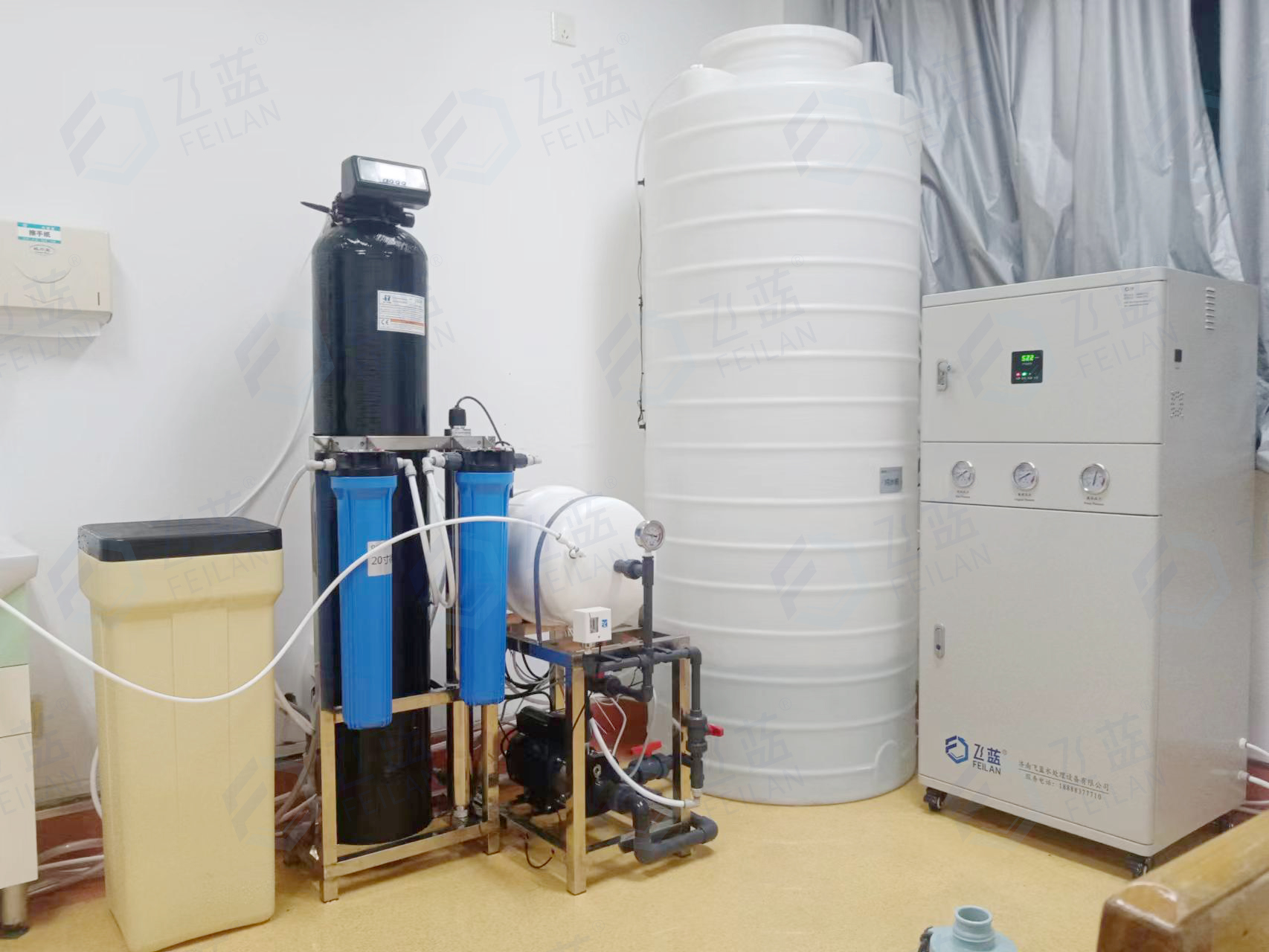 潍坊地区安装300L胃镜室纯水机