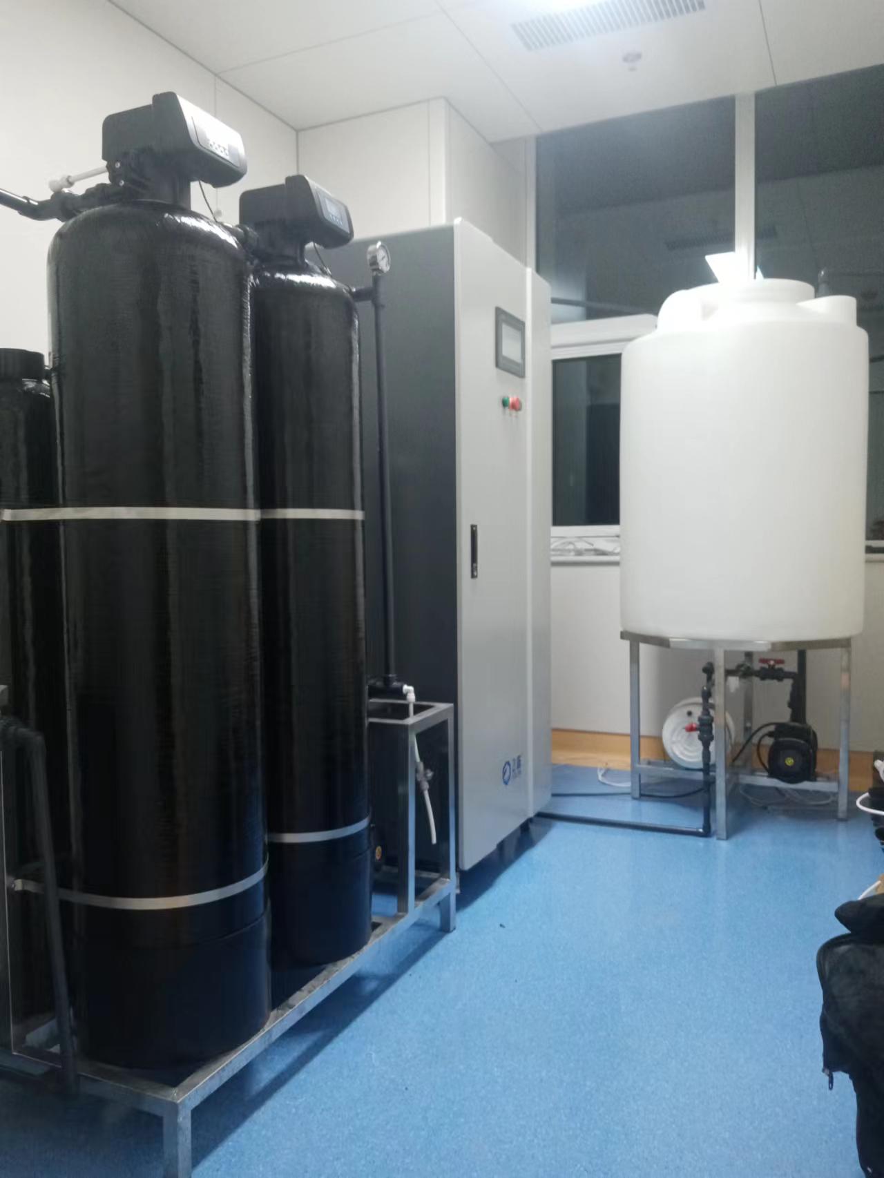 德州地区500L医用纯水机安装完成