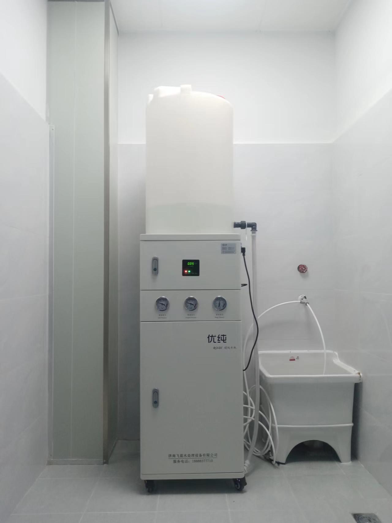潍坊地区医院150升水机安装完毕