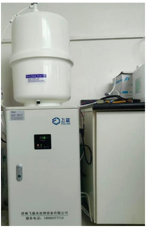 山东聊城某卫生院30L纯水机安装完成