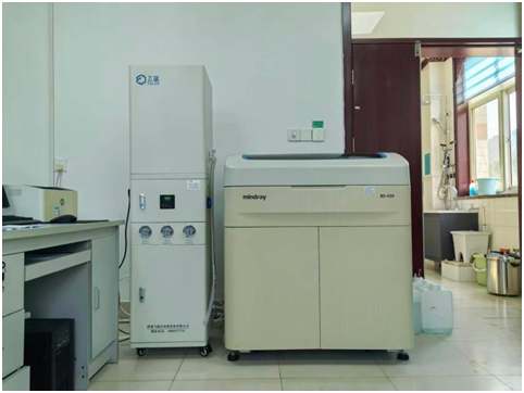 山东某医院检验科80L纯水机维护完成